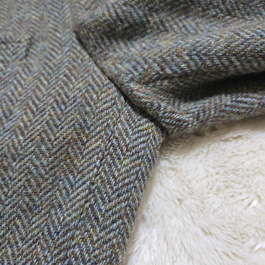 ポロ ラルフローレン ツイード ヘリンボーン テーラードジャケット イタリア製