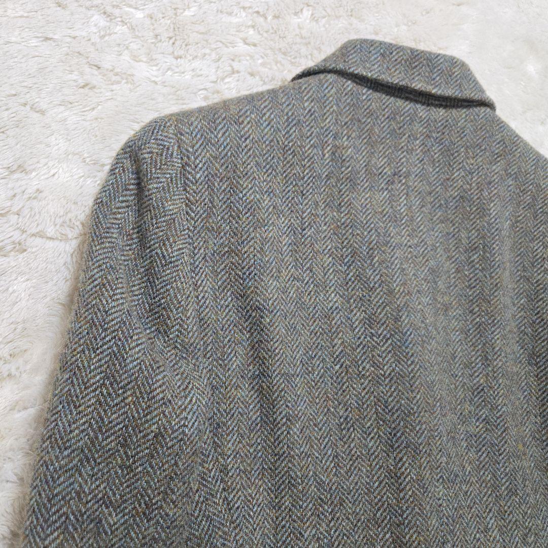 ポロ ラルフローレン ツイード ヘリンボーン テーラードジャケット イタリア製