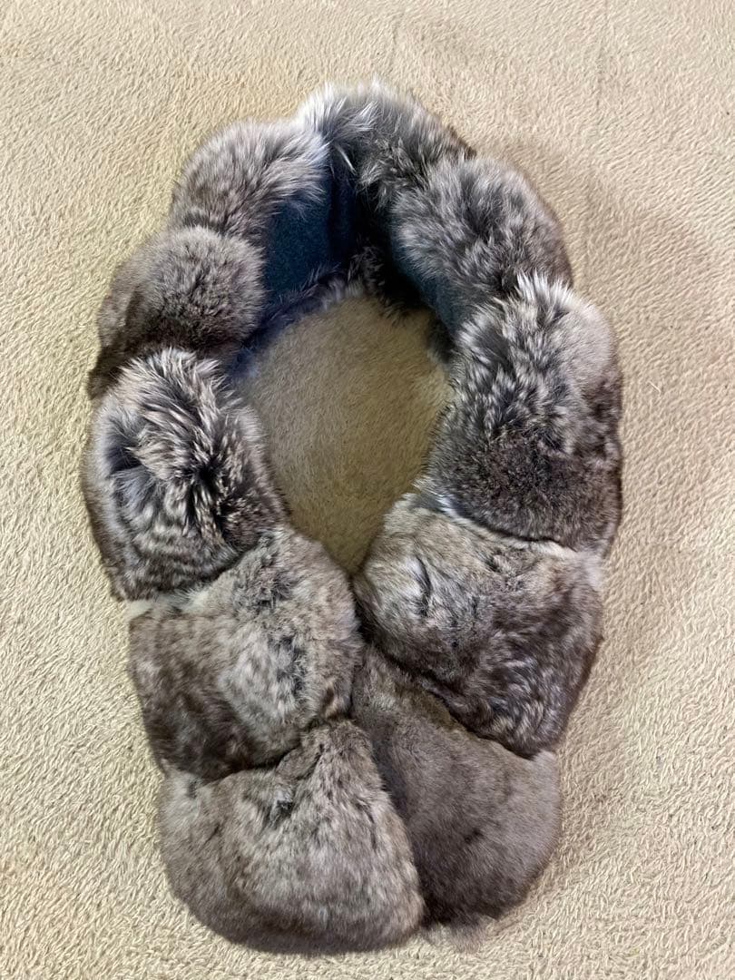 eki　高級チンチラマフラー