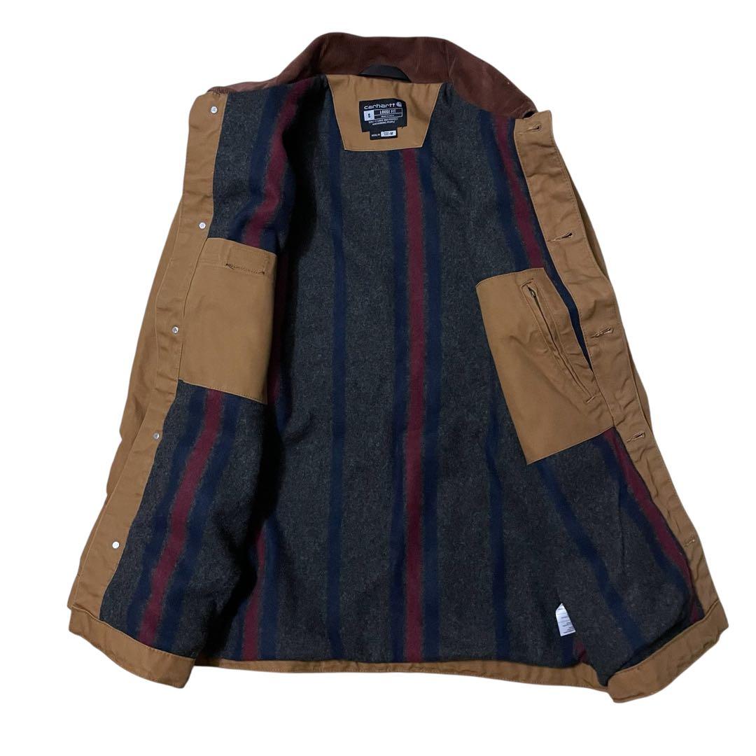 CarharttチョアコートSブラウンUSAワークジャケットダックジャケット