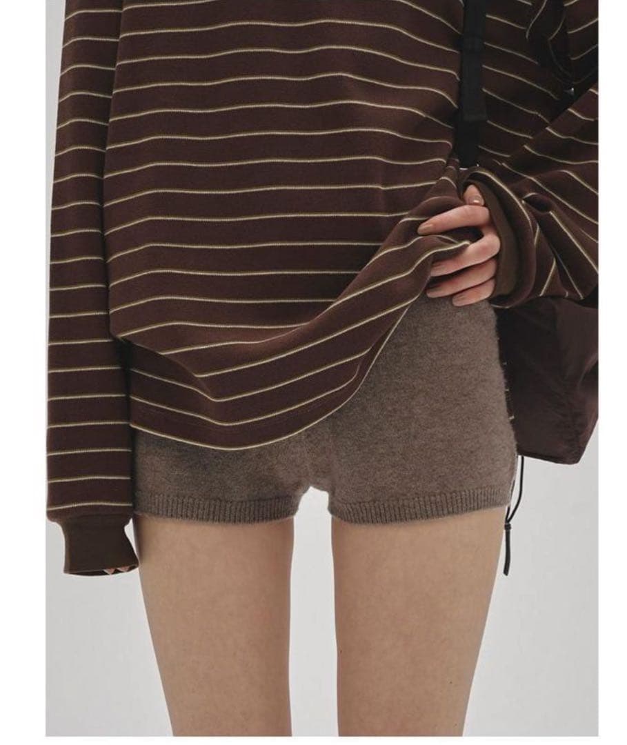 新品未使用◎todayful Cashmere Knit Bloomer モカ