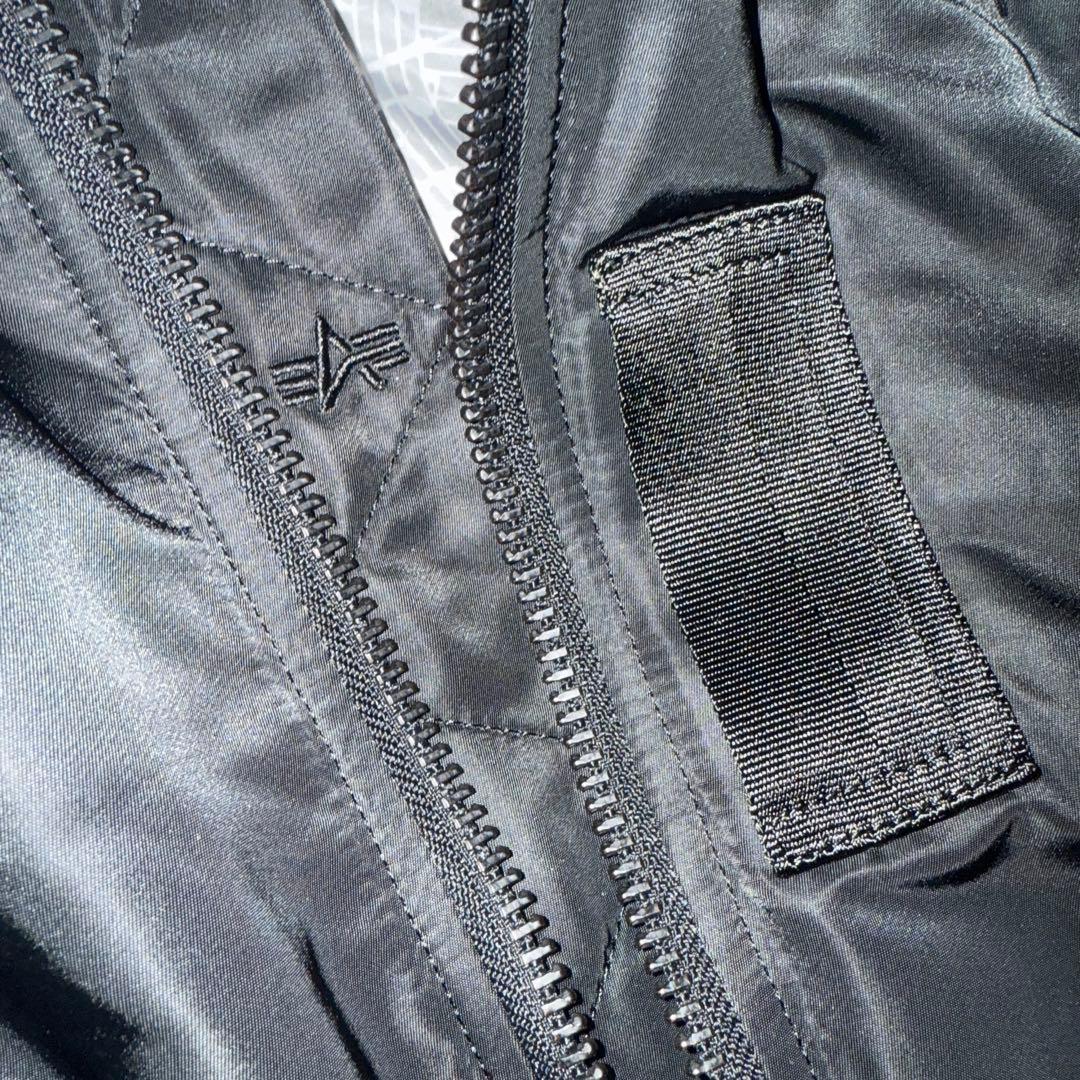 美品 ナンバーナイン アルファ ALPHA 別注 B-15 S 黒