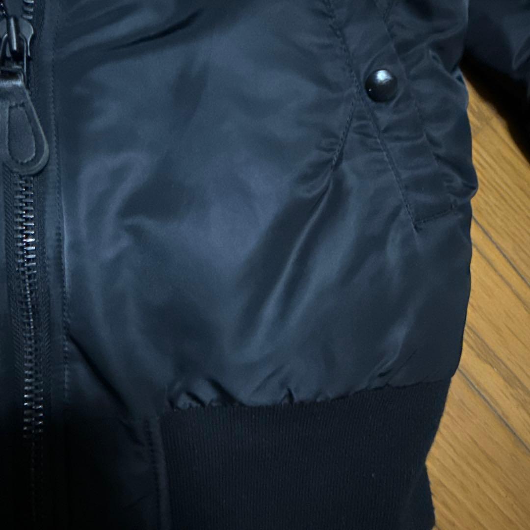 美品 ナンバーナイン アルファ ALPHA 別注 B-15 S 黒