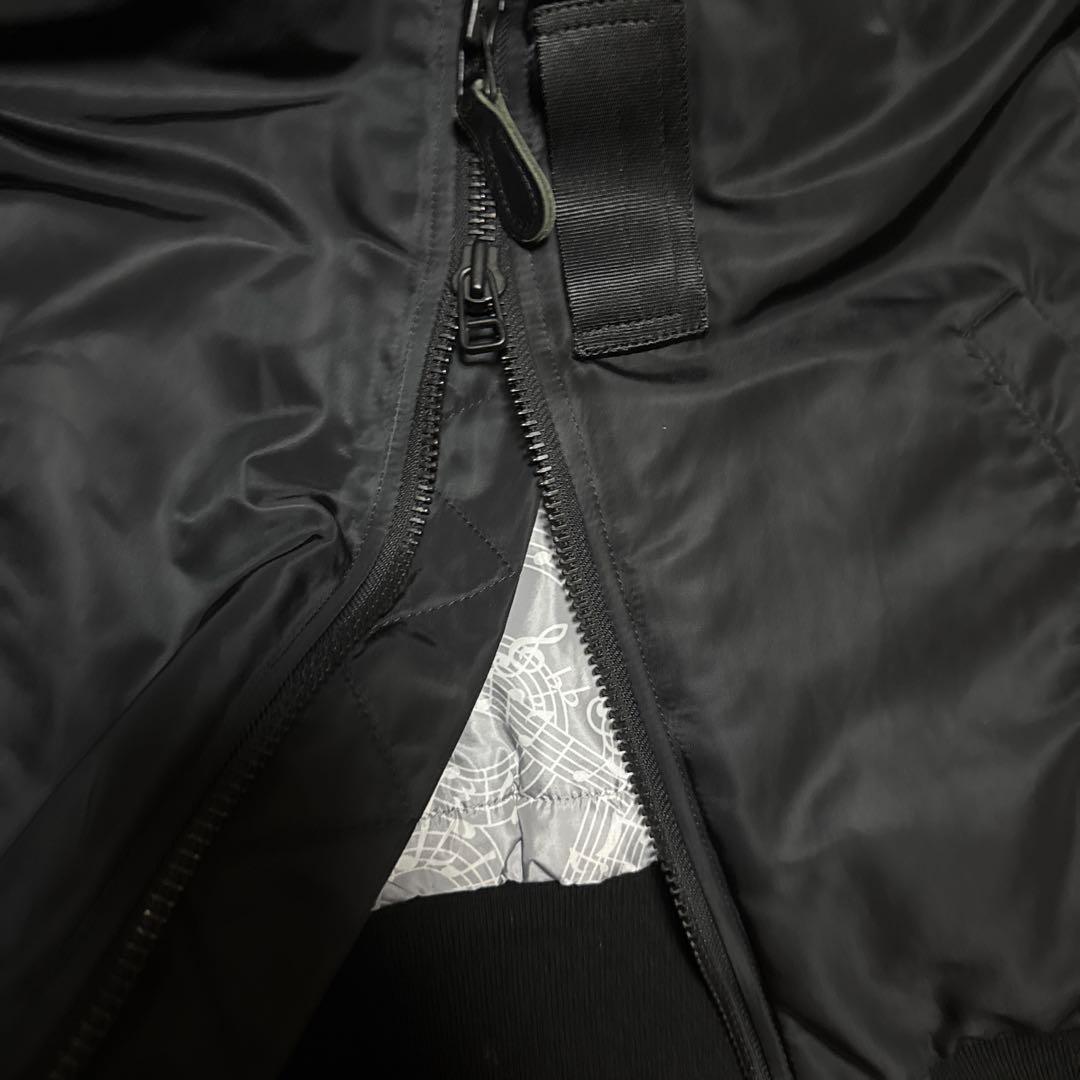 美品 ナンバーナイン アルファ ALPHA 別注 B-15 S 黒