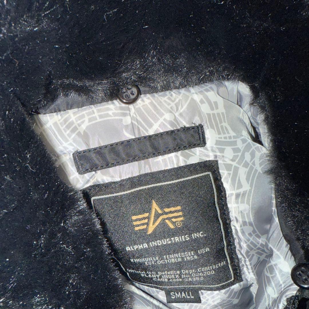 美品 ナンバーナイン アルファ ALPHA 別注 B-15 S 黒