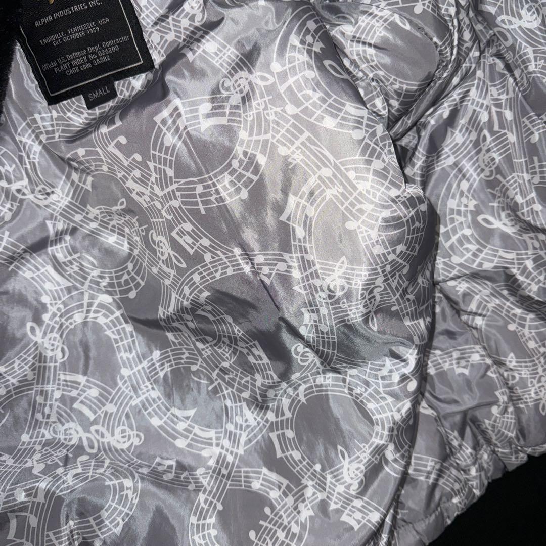 美品 ナンバーナイン アルファ ALPHA 別注 B-15 S 黒