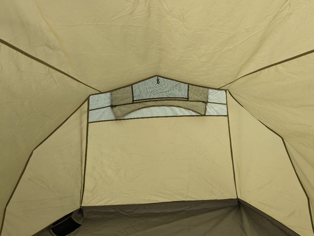 【美品】グリーンステージ　2ルームトンネルテント