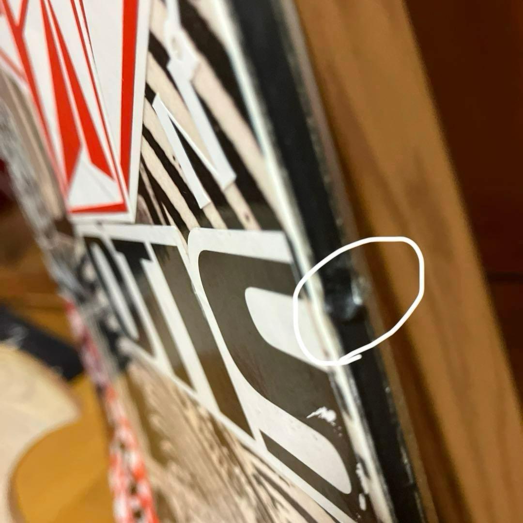 25 非売品　ボルコム volcomスノーボード　板　ボード　ホワイトベース