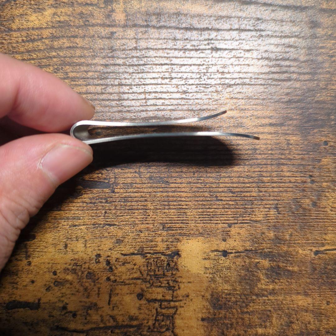 GUCCI ステンレススチール マネークリップ