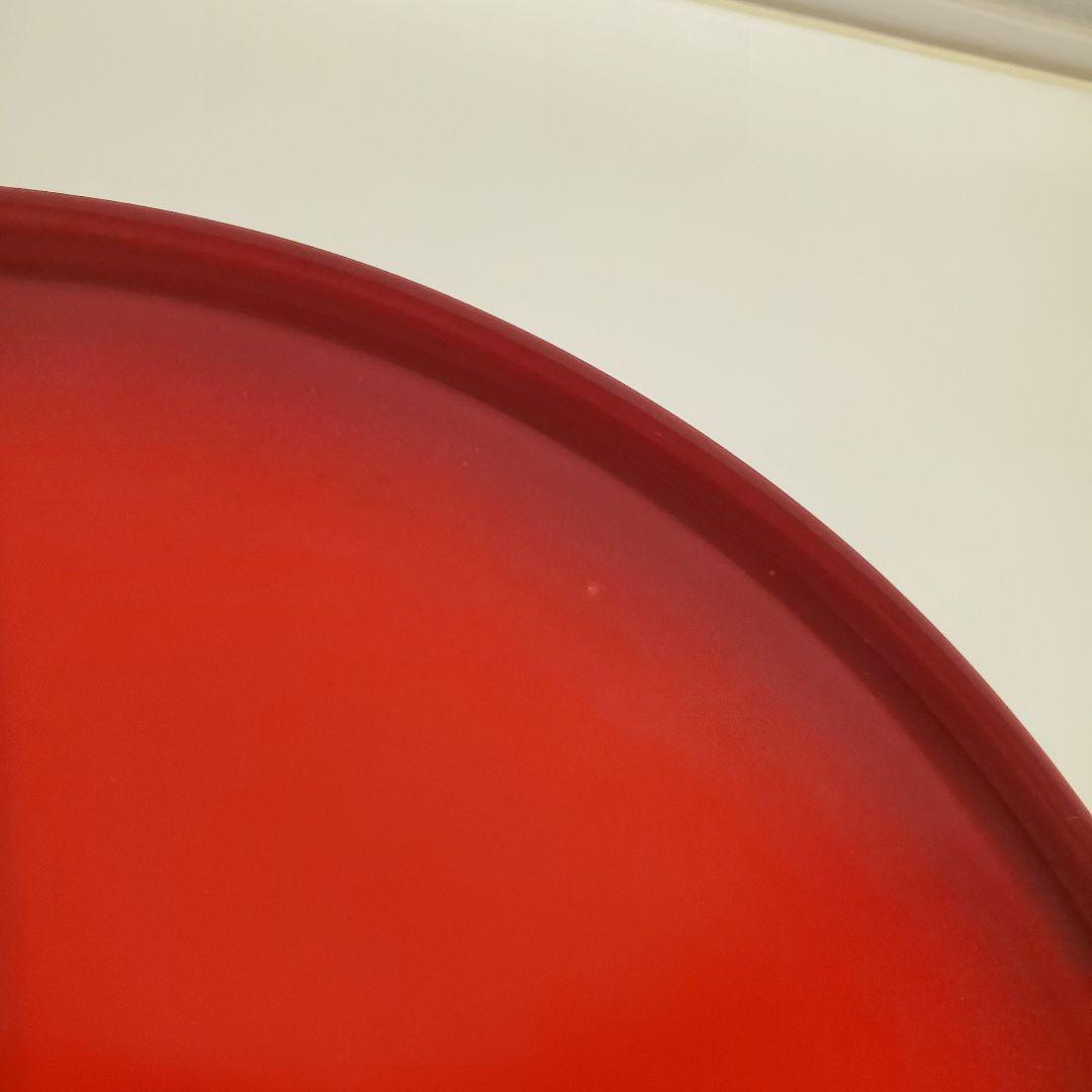 ルクルーゼ ケーキスタンド 30cm チェリーレッド 新品