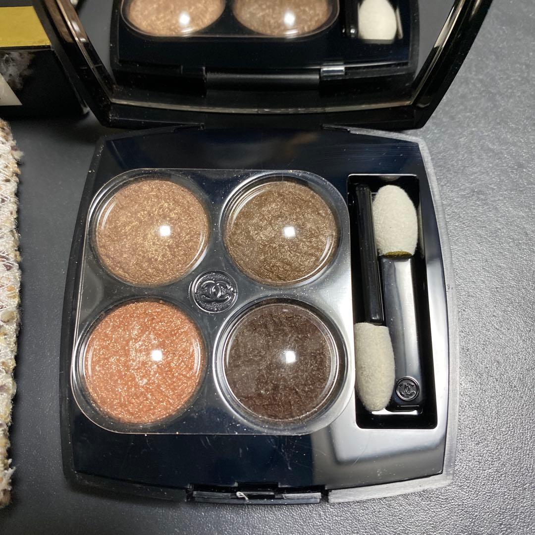 CHANEL レキャトルオンブル ツイード 04 ツイードブランローズ　限定