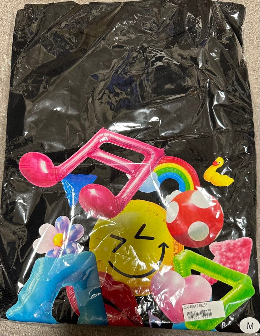 M!LK SMILE POP!なツアー ロンT Mサイズ 黒