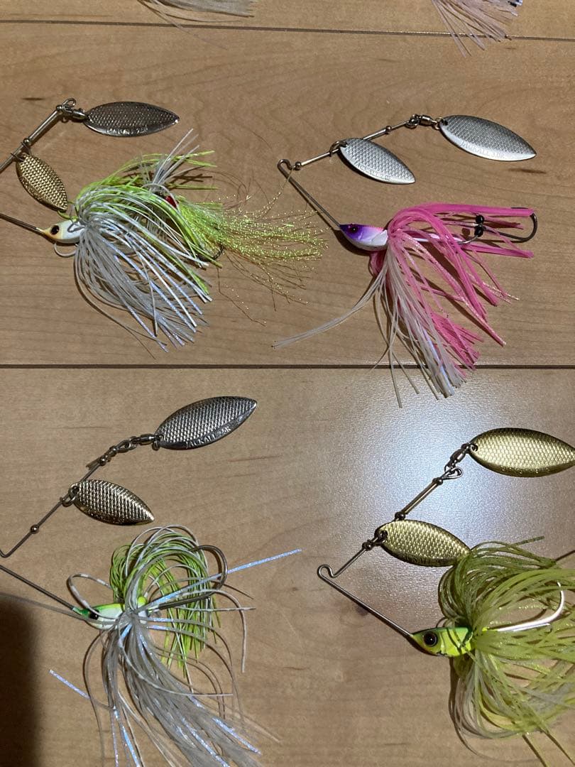 《お買い得大量セット》 スピナーベイト 21個　ジャッカル エバーグリーン