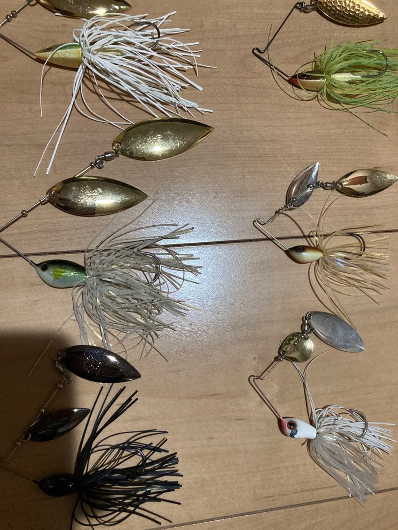 《お買い得大量セット》 スピナーベイト 21個　ジャッカル エバーグリーン