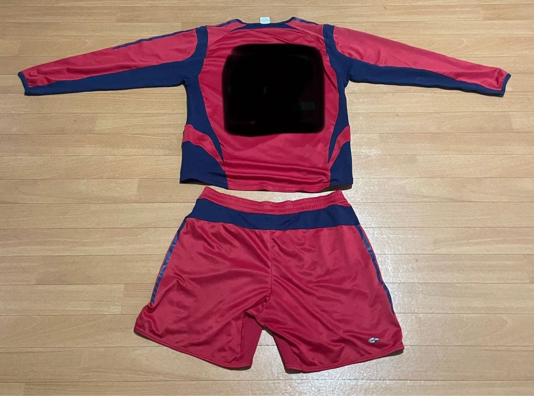 adidas 流通経済大学 サッカー部 ユニフォーム•シャツ&ショーツセット