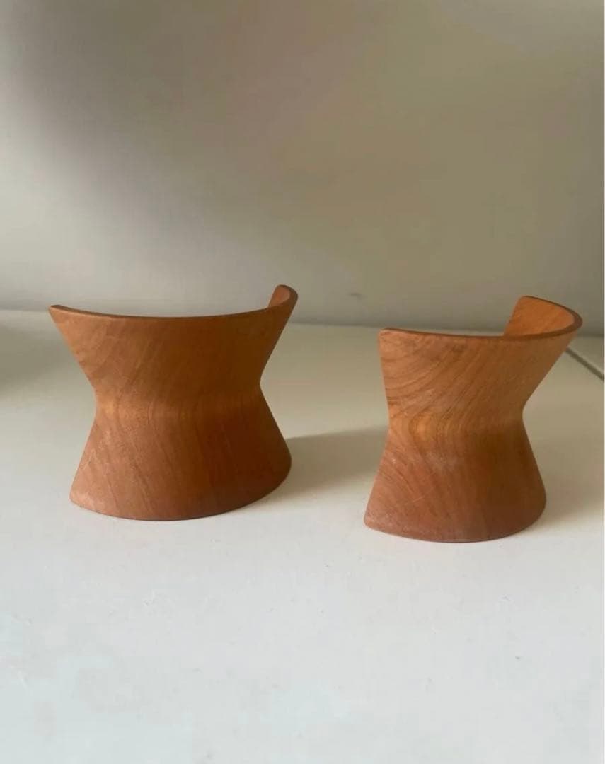 【入手困難・希少】未使用　三谷龍二　ケメックス　専用ホルダー　取手　木工作品