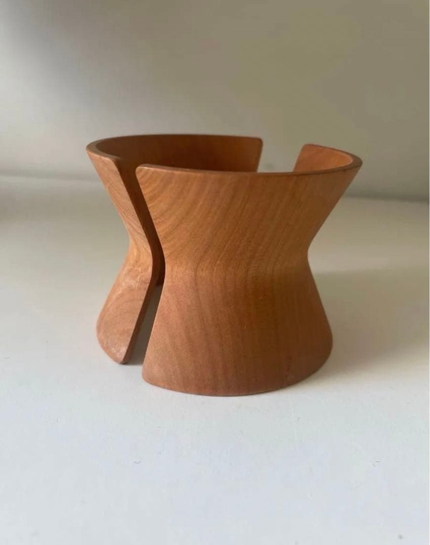 【入手困難・希少】未使用　三谷龍二　ケメックス　専用ホルダー　取手　木工作品