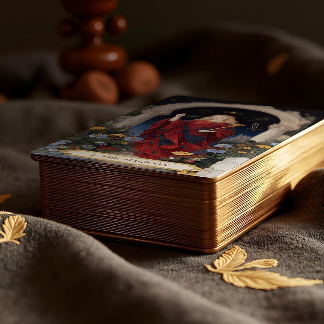 【正規品タロットカード】希少✨ロマンティック×中世×神秘の世界観の美麗デッキ