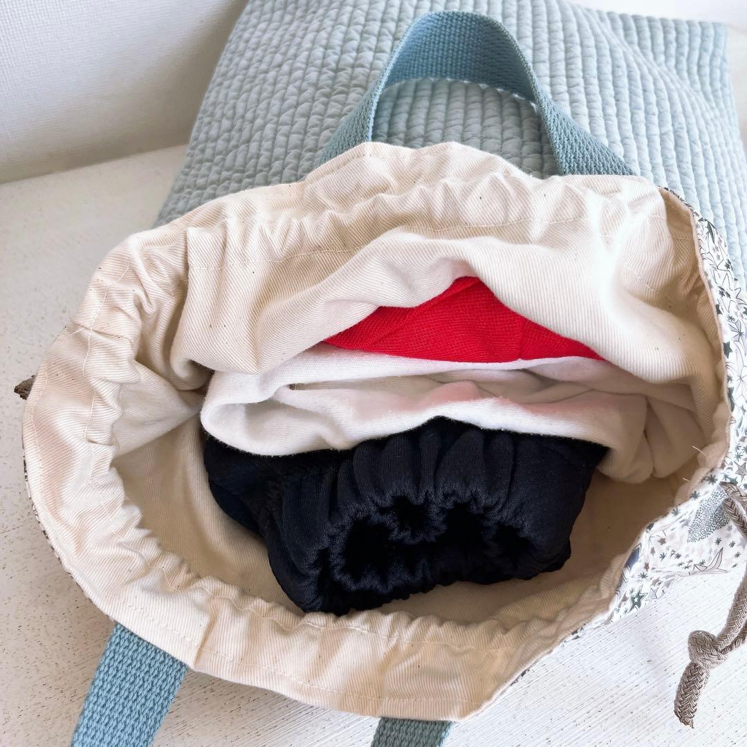 【最終価格】リバティ アデラジャ レッスンバック ヌビ 上履き入れ 入園入学