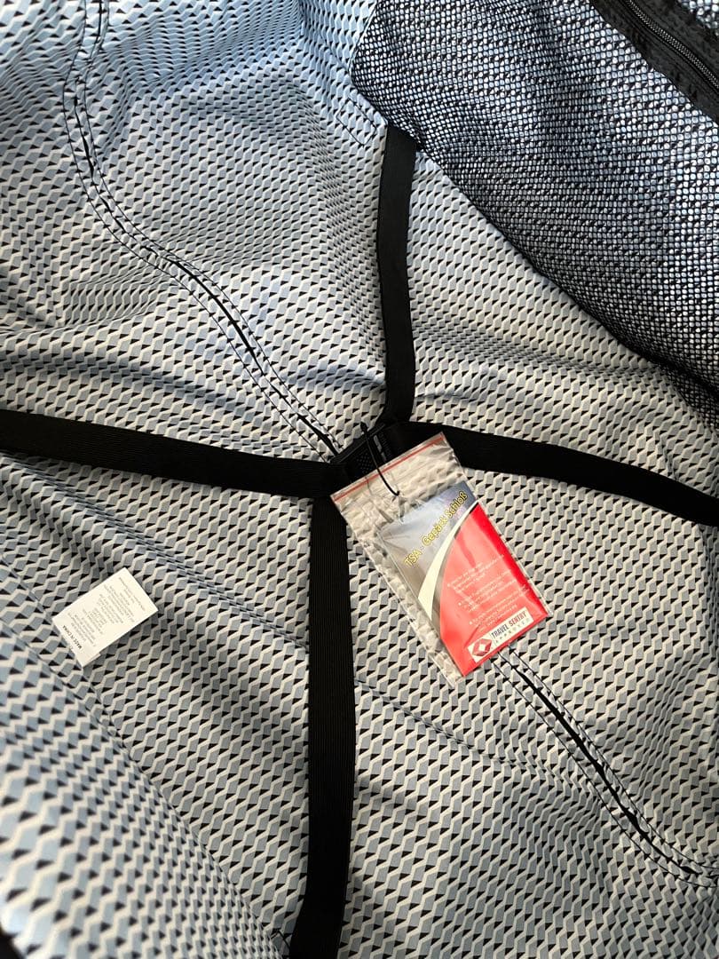 キプリング✳︎グレーデニム　キャリーバッグスーツケース　特大