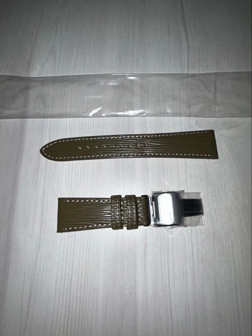 非売品グランドセイコーレザーバンド&Dバックル(かん幅22㎜)白樺用