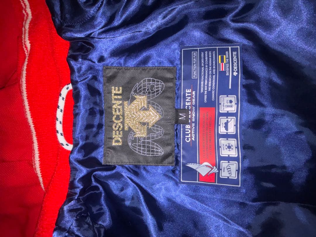 【新品未使用】DESCENTE スキーウェア Mサイズ