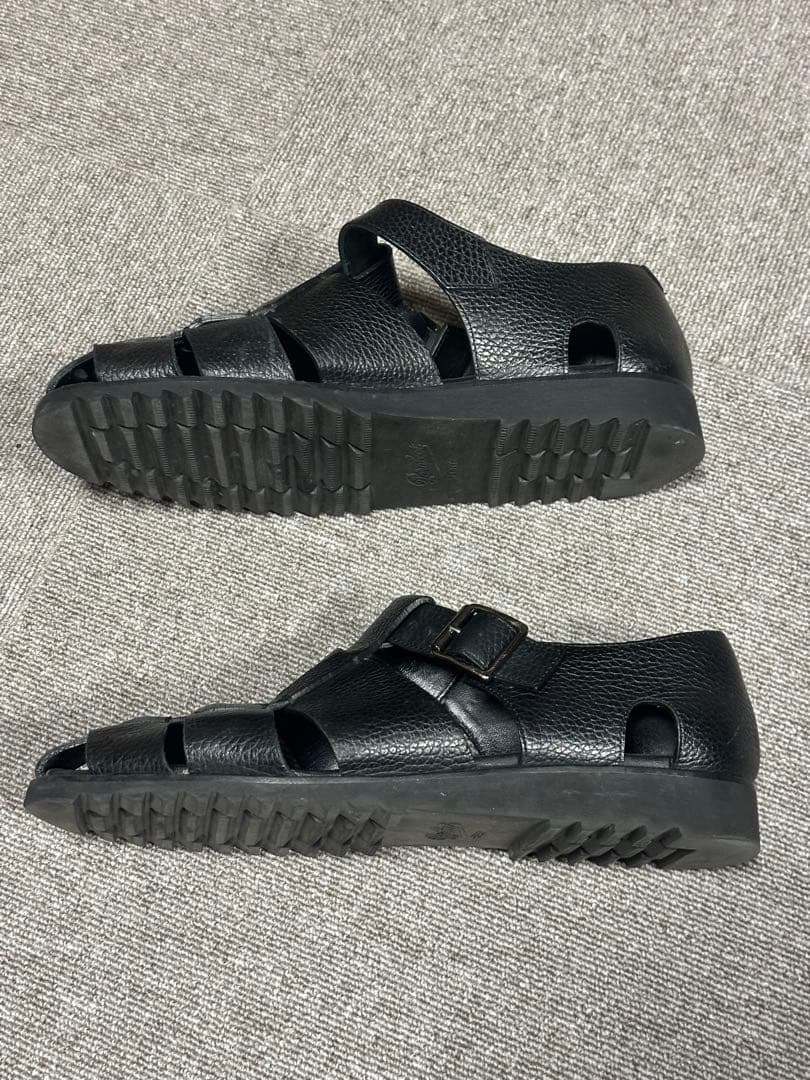 Paraboot / PACIFIC グレインレザー グルカサンダル