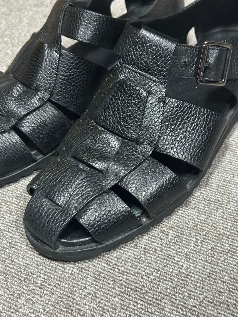 Paraboot / PACIFIC グレインレザー グルカサンダル