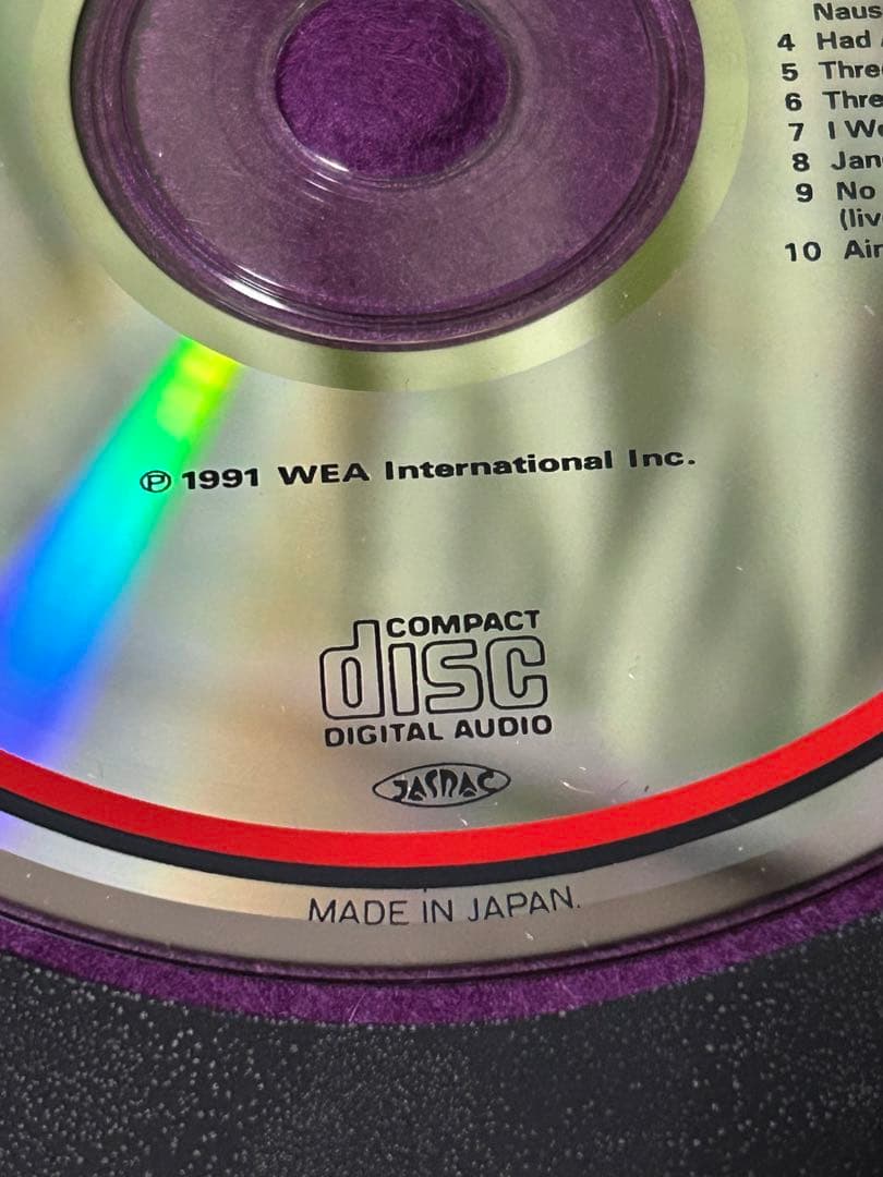 BOXジェーンズアディクション　ライブアンドレア　世界限定CD1000枚