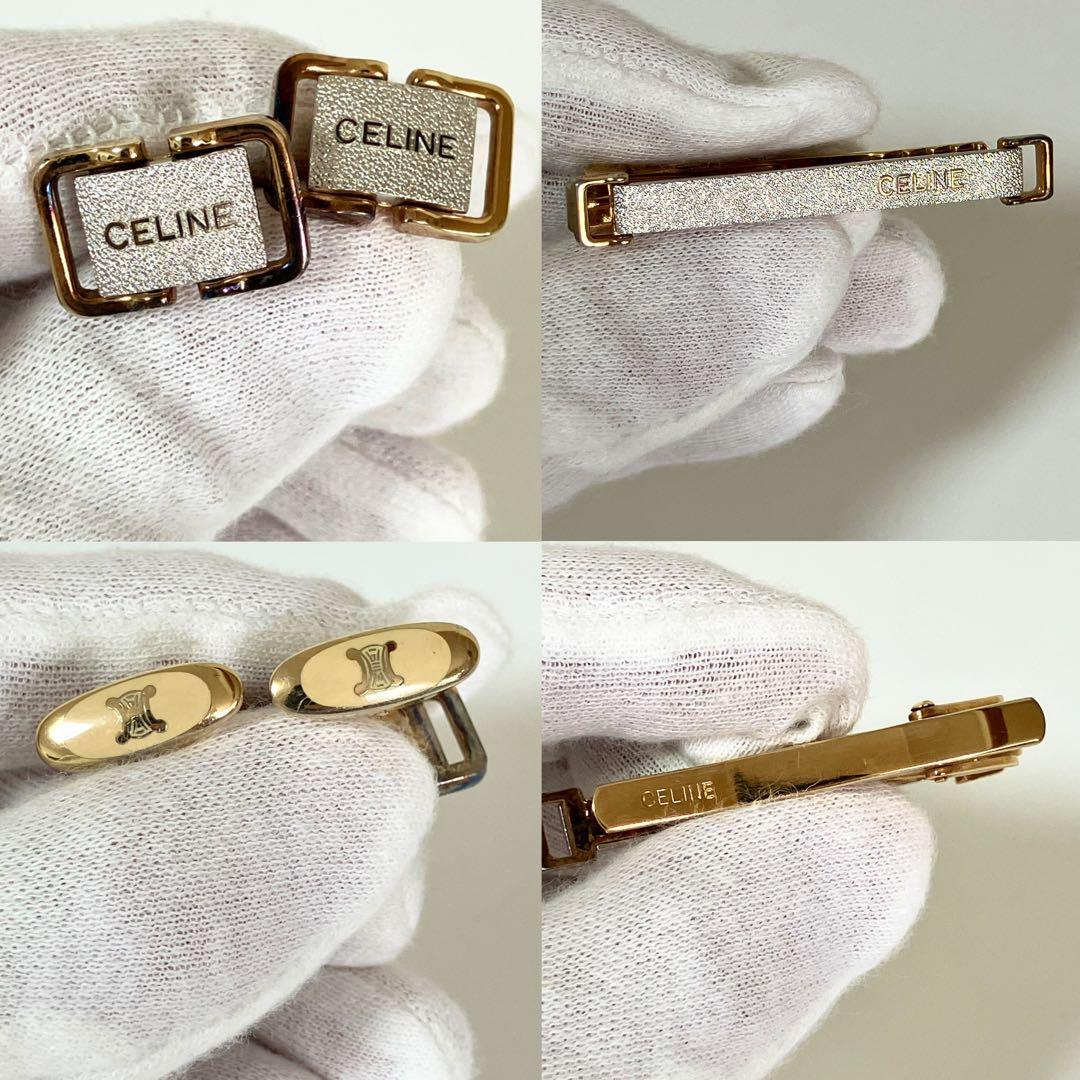 セリーヌ カフス ネクタイピン セット
