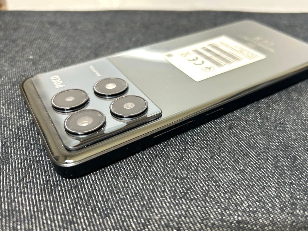Poco X6 Pro ブラック グローバル版　512GB/12GB