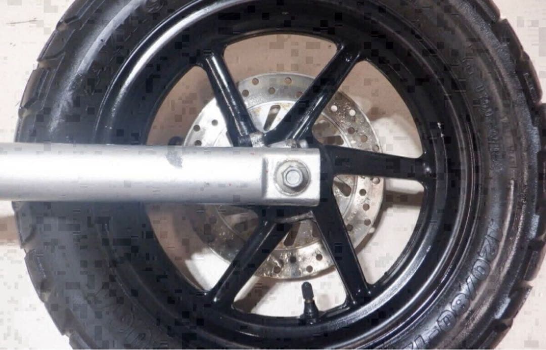 エイプ　フロントディスク足回り＋NSR80純正ブレーキキャリパーセット