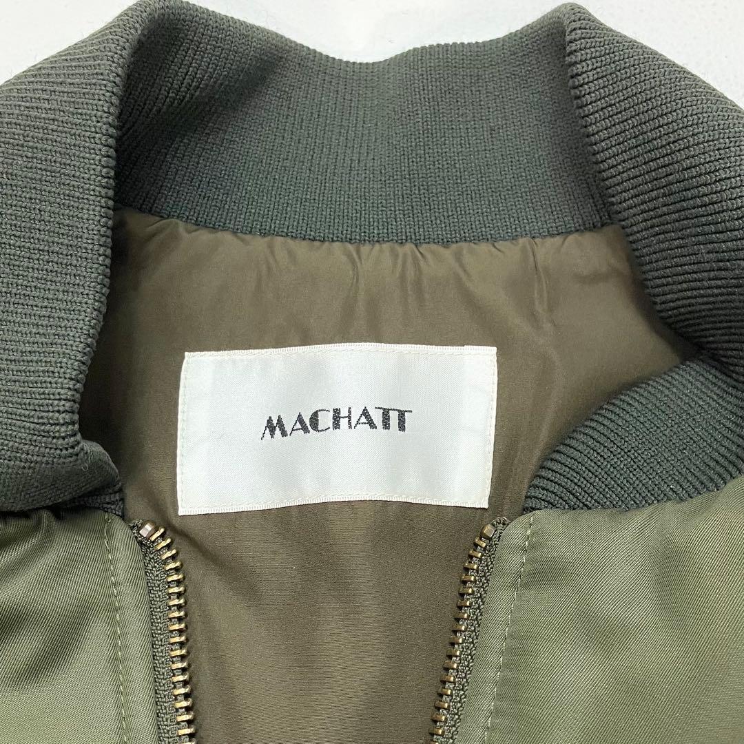 美品✨マチャット トップサーモフォルムコート　カーキ　フリーサイズ