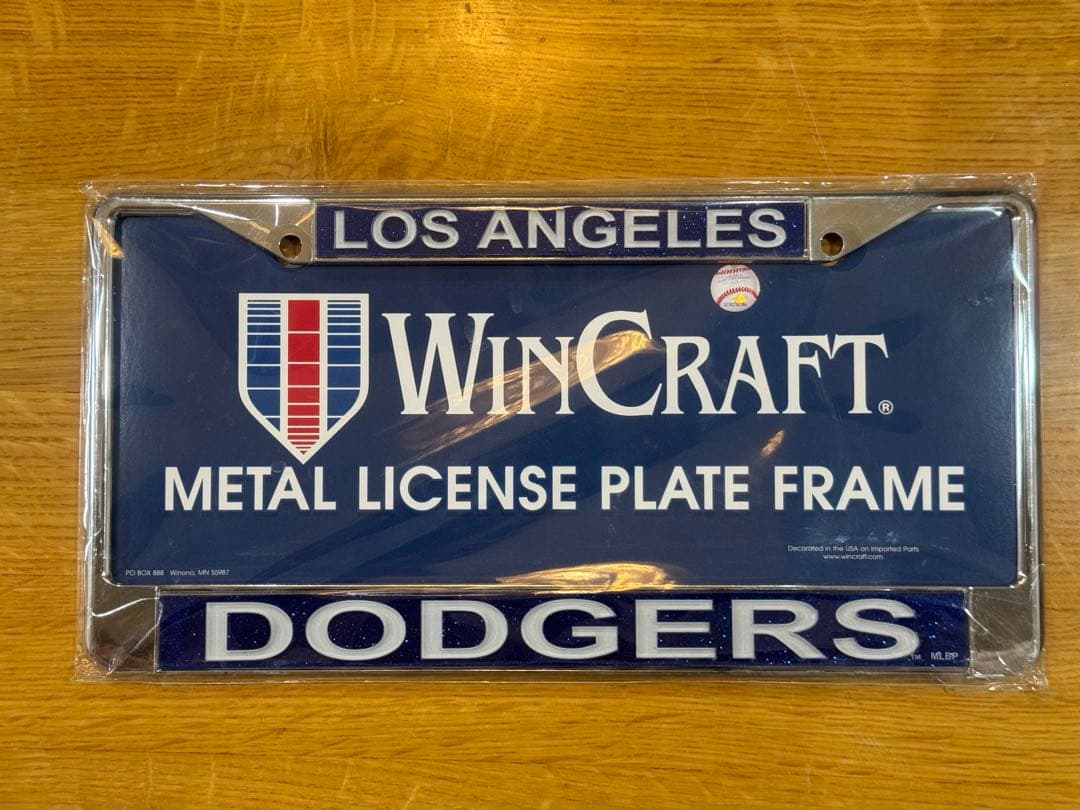 ドジャース　プレートフレーム