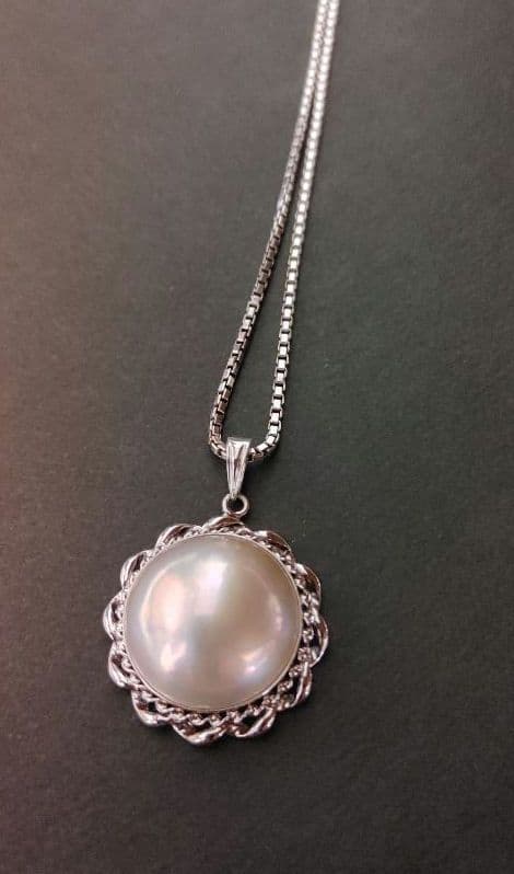 大きいマベパール❇️ペンダントチャーム❇️