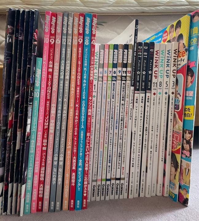 アイドル誌 まとめ売り 35冊 MYOJO Wink up POTATO