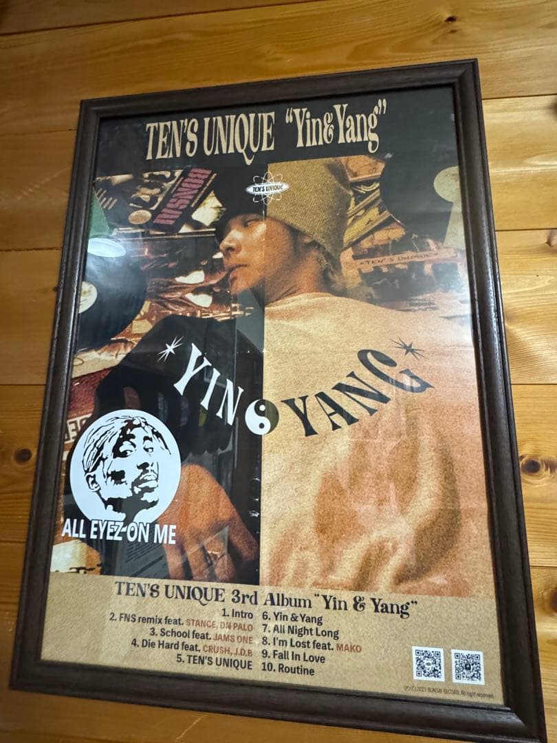 TEN'S UNIQUE レコード CD 激レアポスター　セット