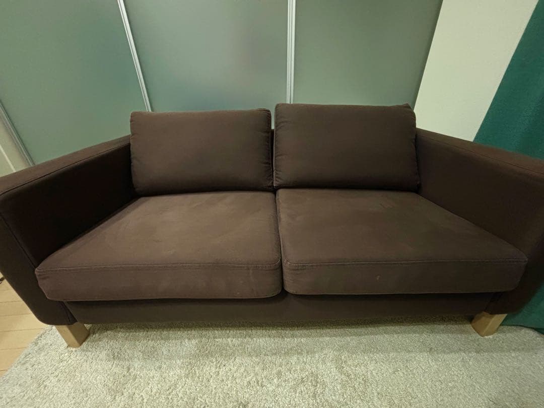 IKEA ソファ　カルルスタード　２人掛け