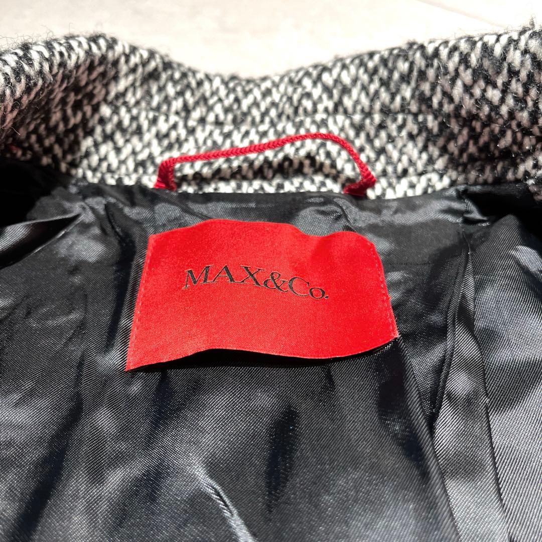 週末限定価格！MAX&Co.★ツイードチェスターコート　ダブル　ロング丈