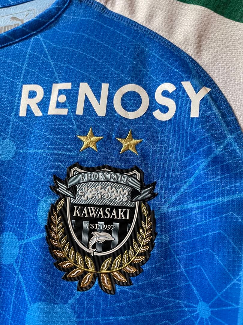 貴重 中古 川崎フロンターレ 2019リミテッドユニフォーム 田中碧 L サイズ