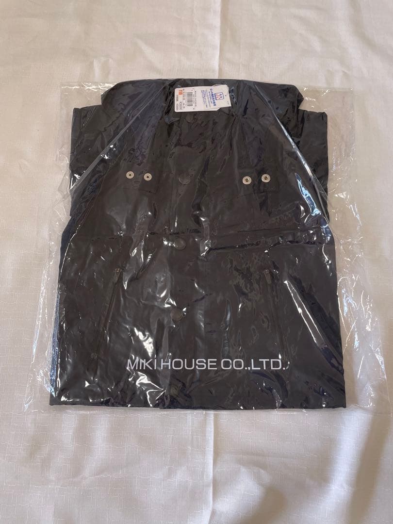 新品　新作　3.8万　ミキハウス　ロゴジャンパー110 ブラック　パーカー