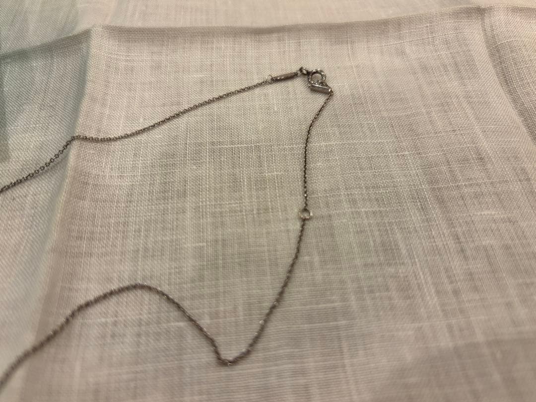 ティファニー　Tスマイル　ラージ　ネックレス　シルバー