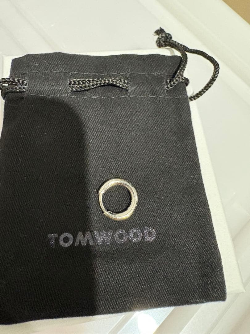 tom wood トムウッド フープピアス 片耳