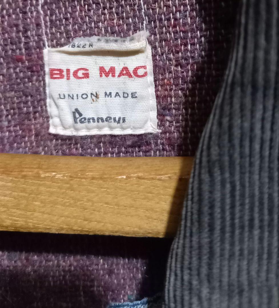 ビッグマック　 Bigmac　カバーオール　60年代　ブランケット