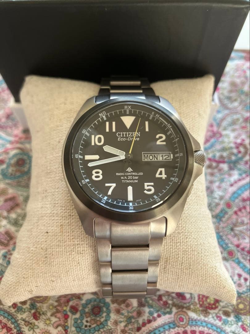 新品、未使用　CITIZEN Eco-Drive プロマスターLAND ブラック