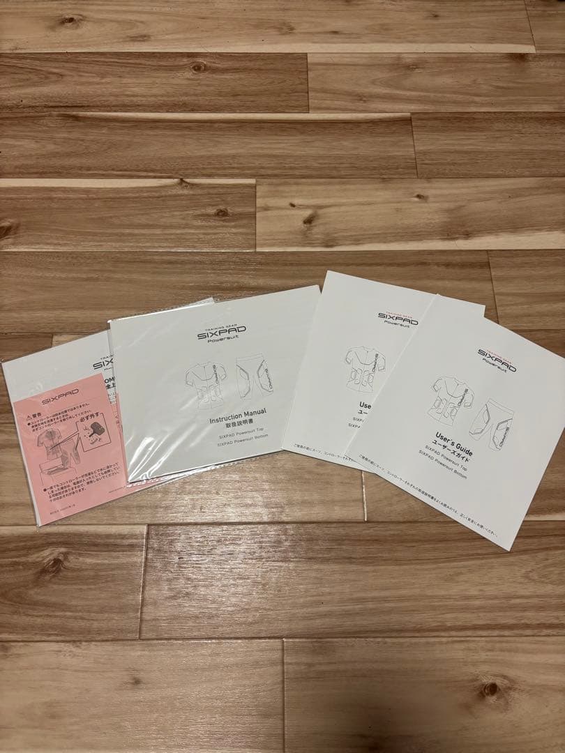 SIXPAD EMSトレーニングウェア メンズ TOPS / M ボトム/L