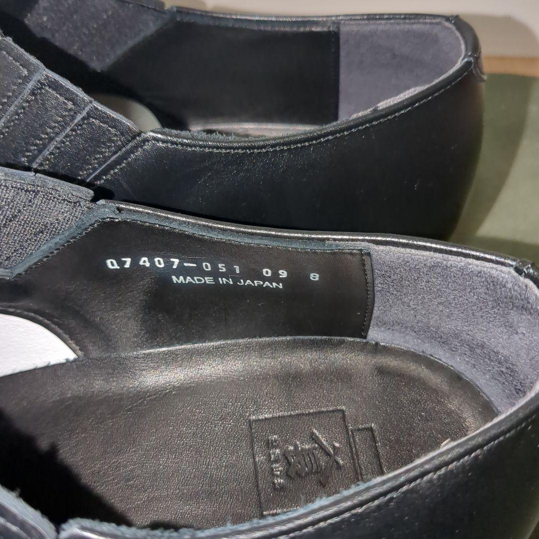 【粗相】三陽山長サイドエラスティックシューズ優七8ドレススニーカードレス