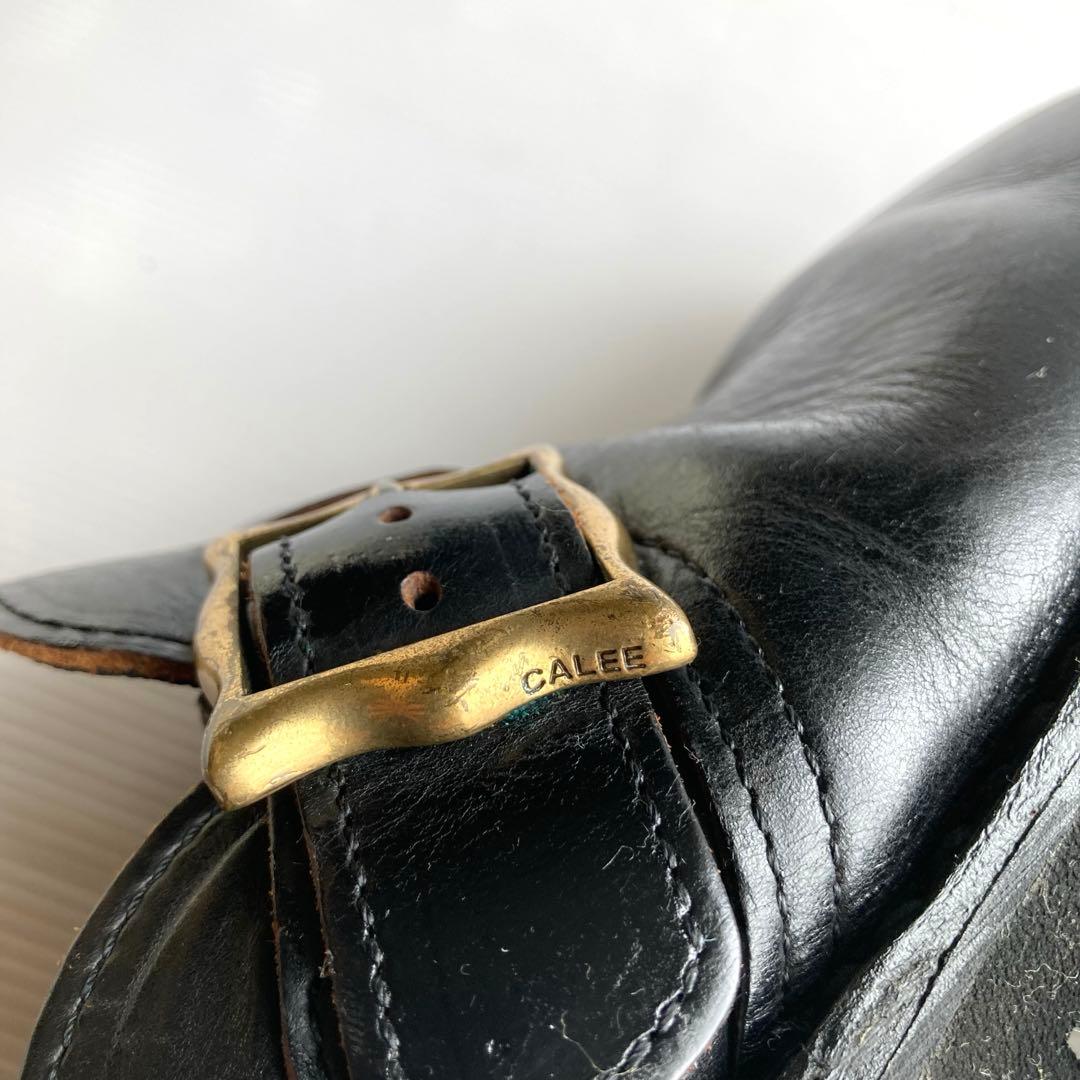 【✨美品】CALEE × DANNER レザー コラボ サンダル 黒色 26㎝