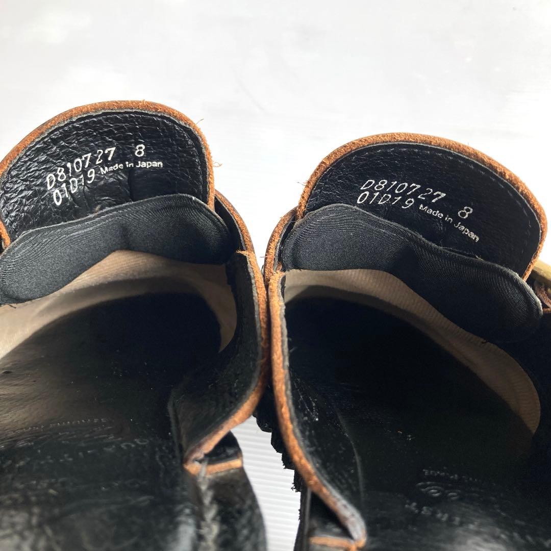 【✨美品】CALEE × DANNER レザー コラボ サンダル 黒色 26㎝