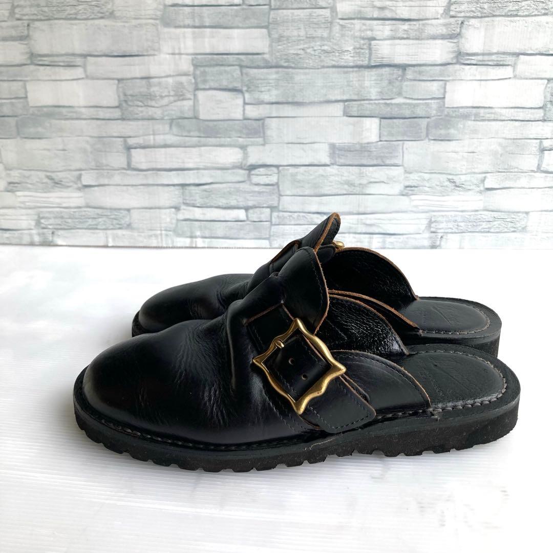 【✨美品】CALEE × DANNER レザー コラボ サンダル 黒色 26㎝